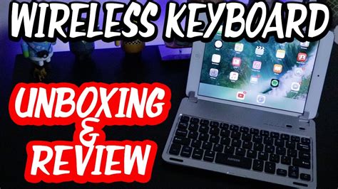 ARTECK Bluetooth Keyboard Unboxing & Review - YouTube