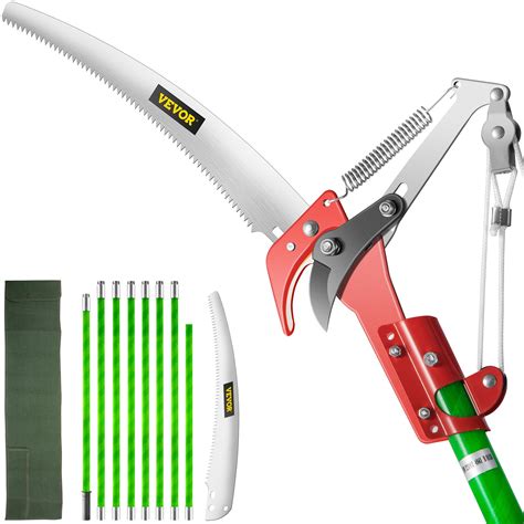 VEVOR Detachable Pole Pruning Saw 26ft Tree Trimmer Saw for Sawing and Shearing | VEVOR UK