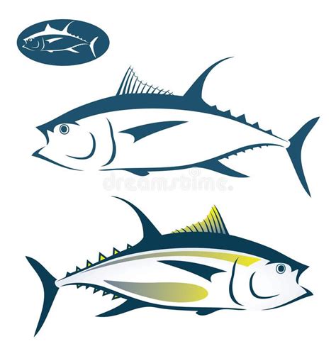 Tuna fish. Vector illustration of tuna fish , #Aff, #fish, #Tuna, # ...