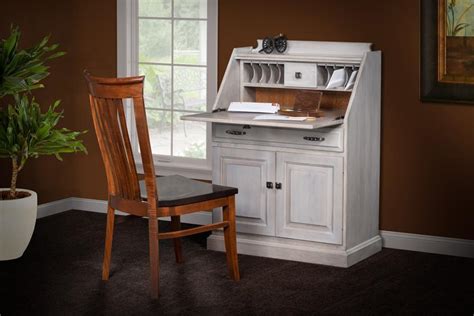 Farmhouse Secretary Desk from DutchCrafters Amish Furniture