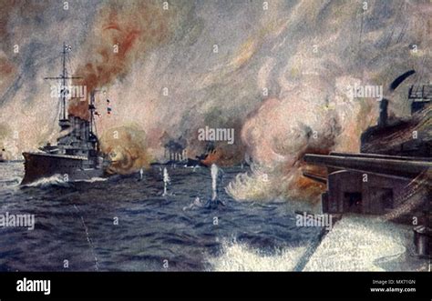 . English: Battle of Coronel, 1914-11-01 . 1914 75 Battle of Coronel Stock Photo - Alamy