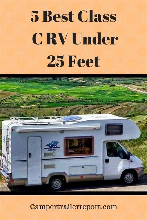 5 Best Class C RV Under 25 Feet | Rv motorhomes, Class c rv, Class c ...