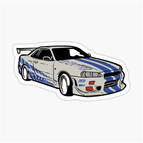 Fast And Furious Stickers | Redbubble