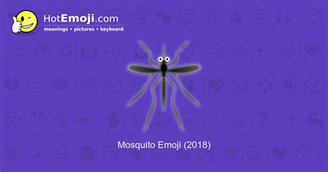 🦟 Mosquito Emoji Meaning with Pictures: from A to Z