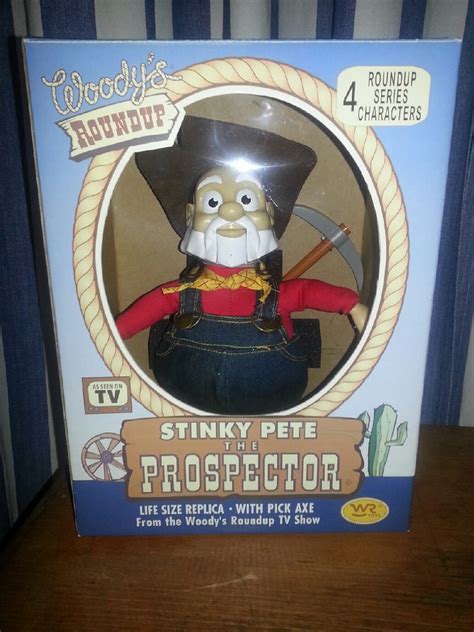 DISNEY PIXAR TOY STORY 2-STINKY PETE THE PROSPECTOR WOODY-WOODY'S ROUNDUP New ...