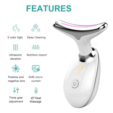 Skin Tightening Beauty Device Facial Lifting Machine EMS Face Massager – Atom Oracle