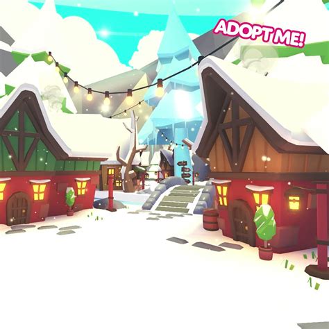Adopt Me! on Twitter: "the festive village will be around all december long, who's ready to ...