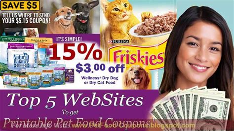 Printable Pet Food Coupons - Top 5 Places To Get Pet Food Coupons Online! - YouTube