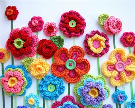 Flores de crochê: tutoriais, gráficos e 68 modelos