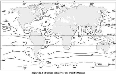 Ocean Salinity: Vertical & Horizontal Distribution of Ocean Salinity | PMF IAS