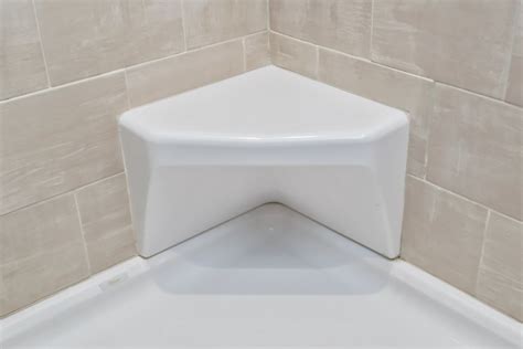 A Corner Shower Seat Installation - San Diego Pro Handyman