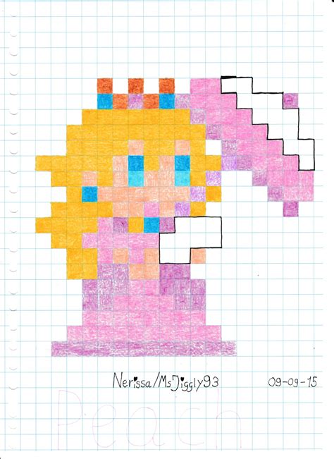 Peach (8-Bit) by MsJiggly93 on DeviantArt