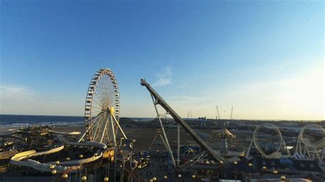 wildwood, USA | Dronestagram | Wildwood, Beach boardwalk, Amusement park