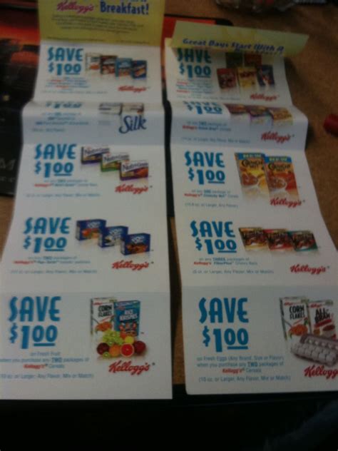 3 Different Kellogg's $5 Bonus Coupon Booklets In Select Kellogg's ...