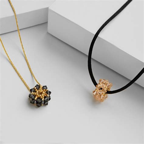 Swarovski beads pendants – Senhandmade.com