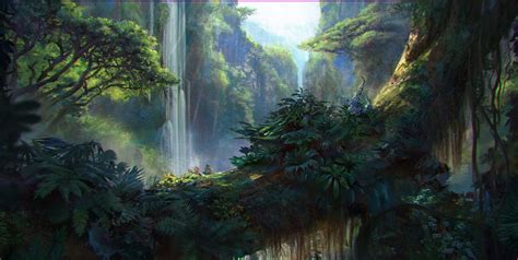 Image result for jungle artwork | Landscape concept, Fantasy landscape, Landscape art