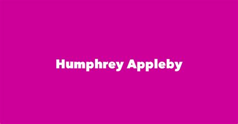 Humphrey Appleby - Spouse, Children, Birthday & More