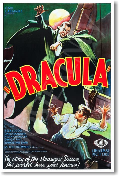 PosterEnvy - Dracula - Movie Poster - Bela Lugosi 1931 - NEW Vintage ...