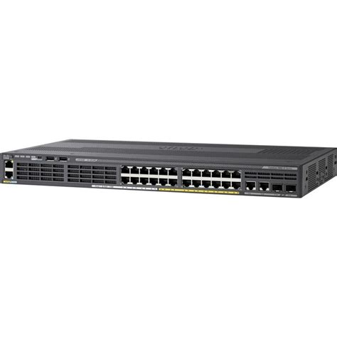 Cisco Catalyst 2960X-24Pd-L Ethernet Switch WS-C2960X-24PDL-RF – TeciSoft