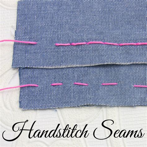 How to HAND SEW a Seam - Easy for Beginners | TREASURIE