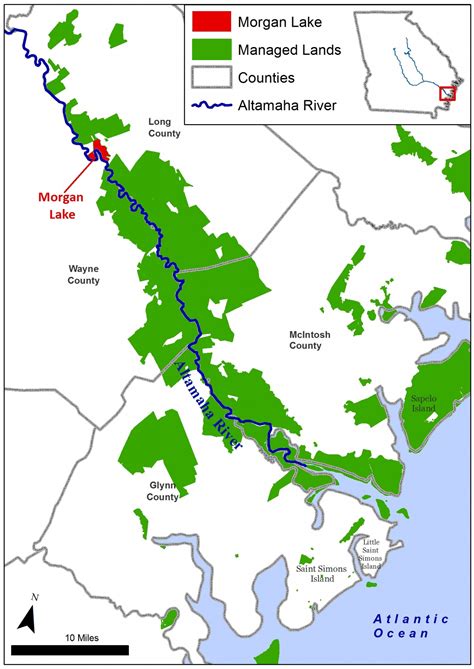 Altamaha River Map