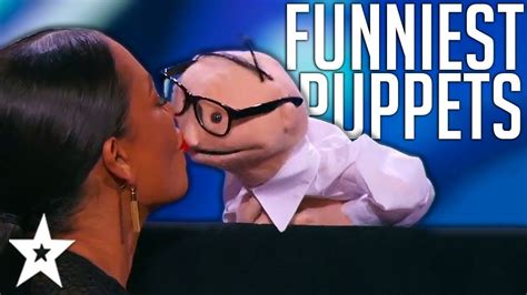 BEST And FUNNIEST PUPPET Auditions On Got Talent Around The World! | Got... | Britain got talent ...