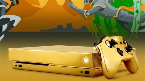 Microsoft Is Giving Away a Gold-Plated Xbox One X - IGN