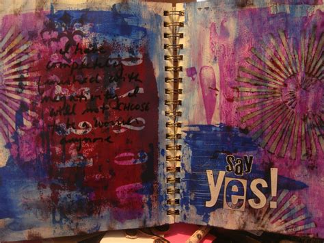 ***Journal Artista***: Positive Art Journal Pages