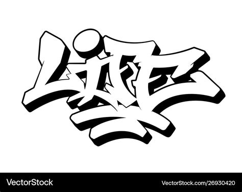 The Word Style In Graffiti