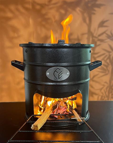 Buy EARTHFIT ARJUN Portable Wood Camping Stove/Portable Outdoor Cooking ...