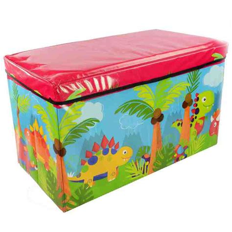 Kids Childrens Boys Girls Large Storage Toy Box Books Chest Clothes | eBay