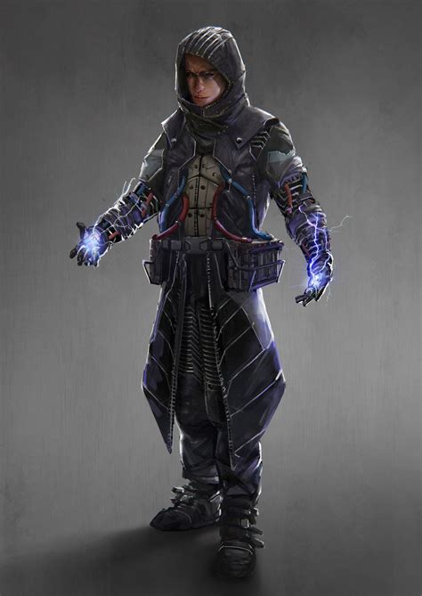 Cyber Mage, TJ Foo on ArtStation at https://www.artstation.com/artwork ...