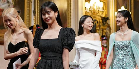 Blackpink look like royalty in princess-worthy gowns at Buckingham Palace