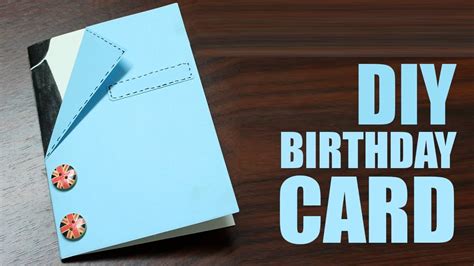 DIY Birthday Cards for Dad - Handmade Cards for Father - YouTube