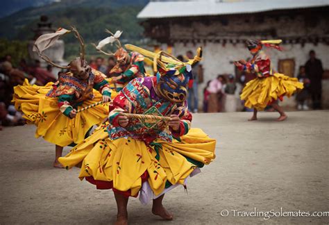 Bhutanese Festival Mask Dances in Bhutan | Traveling Solemates