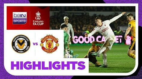 Newport vs Manchester United - Highlights | FA Cup 2023/24 | Vidio