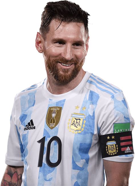 Lionel Messi Argentina football render - FootyRenders