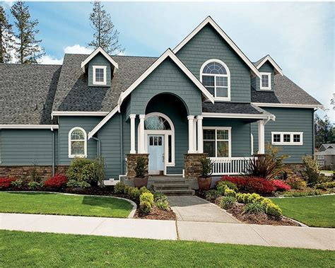 10+ Best Exterior Paint Color Combinations And Types for Your Home - Decor It's | House paint ...
