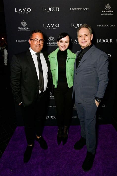 CHRISTINA RICCI at Celebration of Dujour Spring Cover Star Christina Ricci in New York 03/14 ...