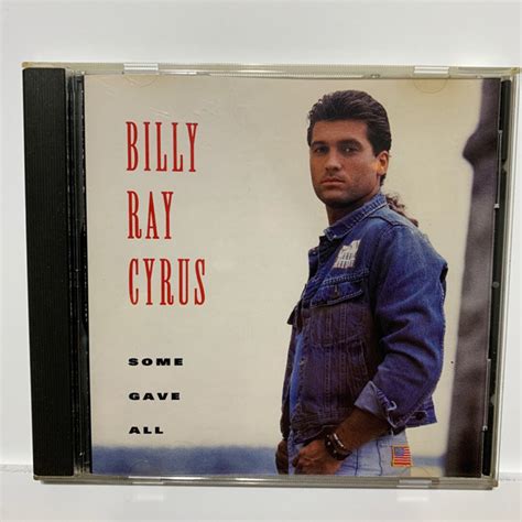 Billy Ray Cyrus Some Gave All Vintage CD - Etsy