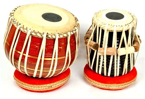 Steel Tabla Set Chrome Plated Sheesham Wood Dayan Musical Instrument Of Bag ...