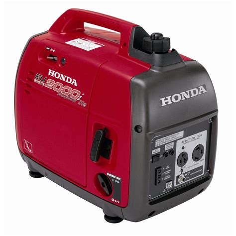 Honda 2000-Watt Super Quiet Gasoline Powered Portable Companion Inverter Generator with Eco ...