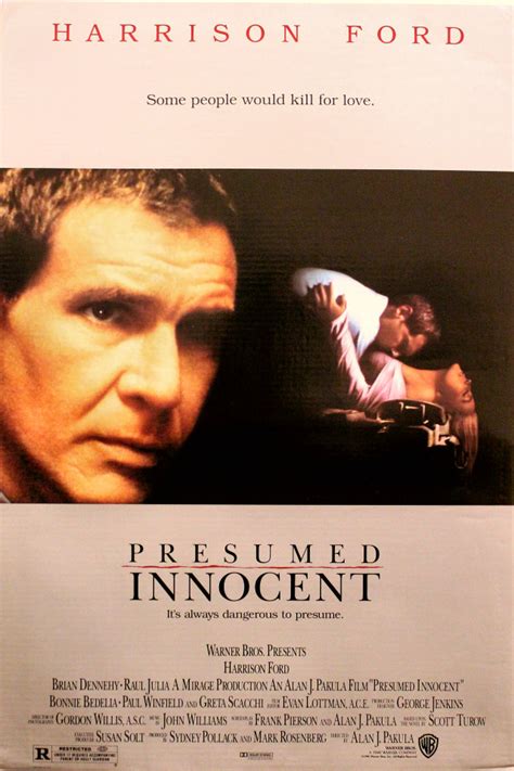 Presumed Innocent Vintage Concert Poster, Jul 27, 1990 at Wolfgang's