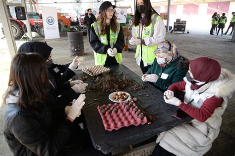 Bursa Uludag University campus will sprout with seed balls