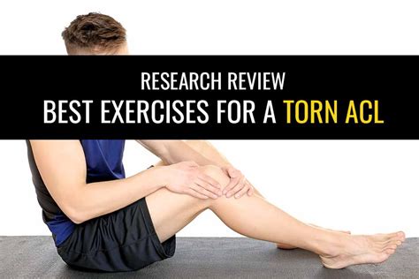 Exercises For Torn ACL | Anterior Cruciate Ligament Injury