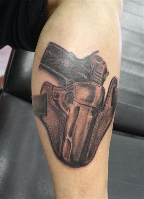 Gun Tattoos for Men - Ideas and Inspiration for Guys