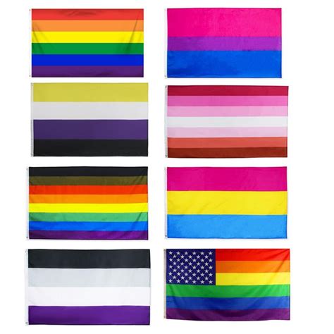 Gay Pride Flags Of The World