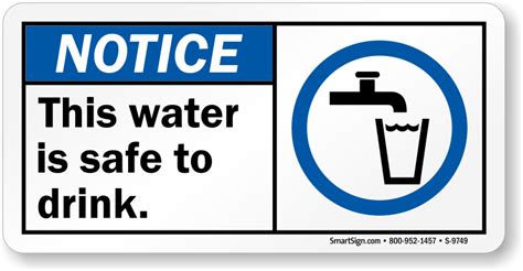 Potable Water & Fresh Drinking Water Signs | Free Shipping