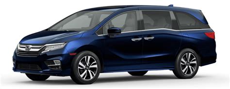 Available 2021 Honda Odyssey Interior and Exterior Color Options