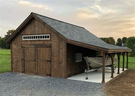 One Bay Garage 14x20 Pre-Cut Kit | Building a garage, Prefab garage kits, Backyard sheds